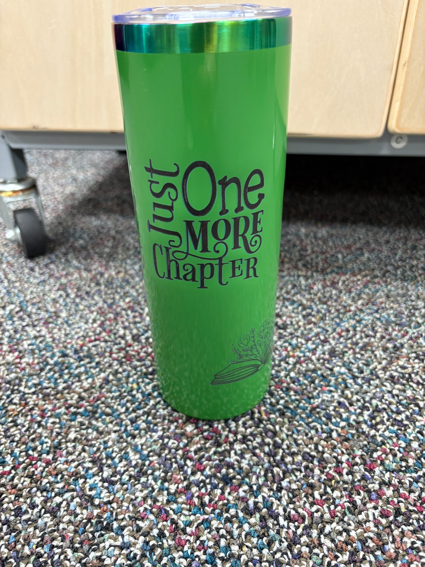 Read. Sip. Repeat: Laser Engraved Steel Tumblers