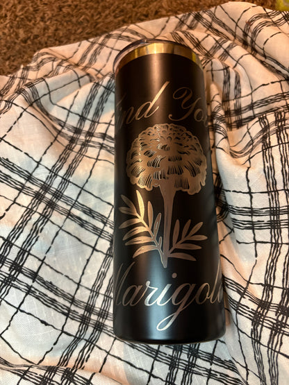 Read. Sip. Repeat: Laser Engraved Steel Tumblers