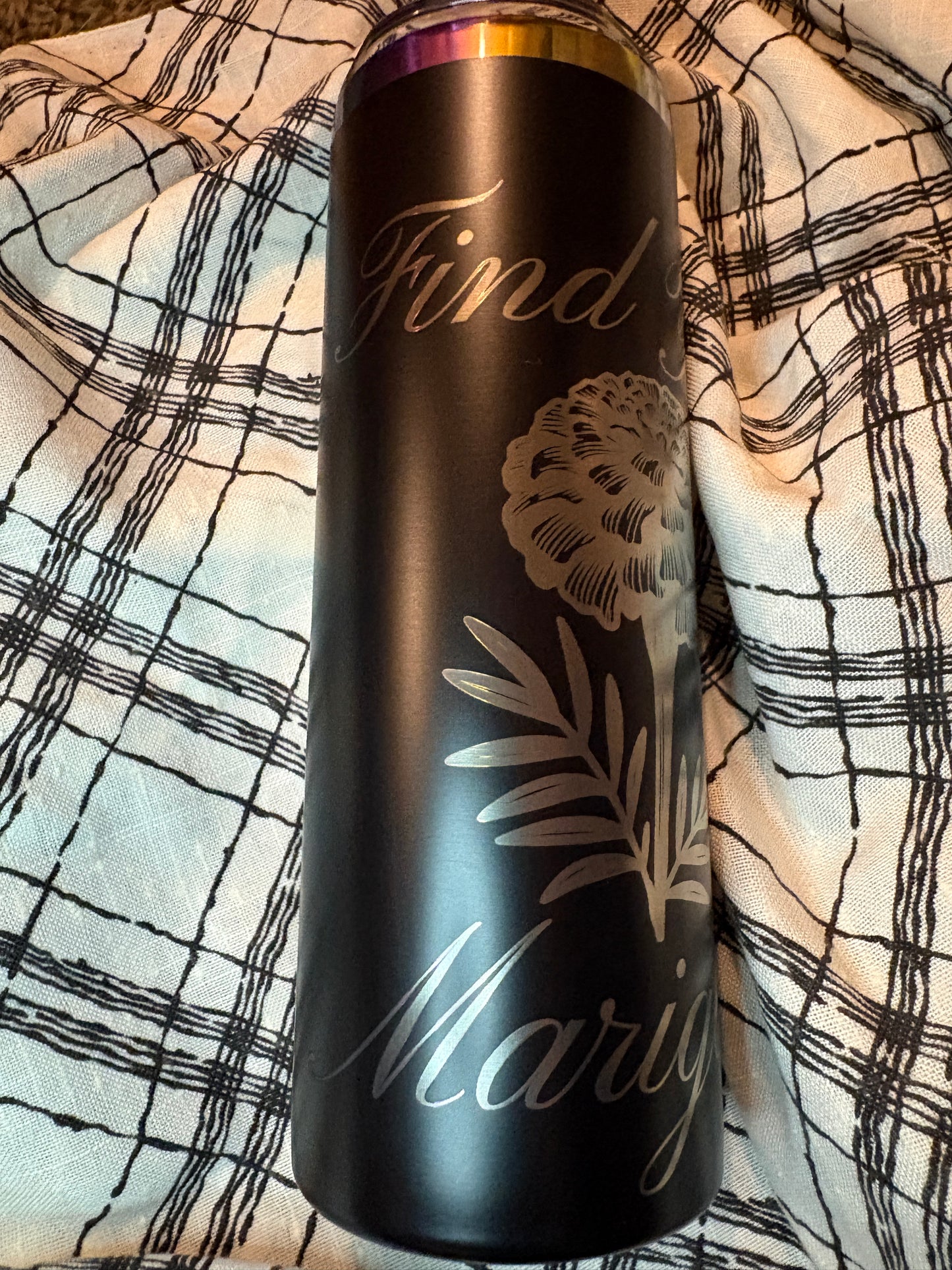 Read. Sip. Repeat: Laser Engraved Steel Tumblers