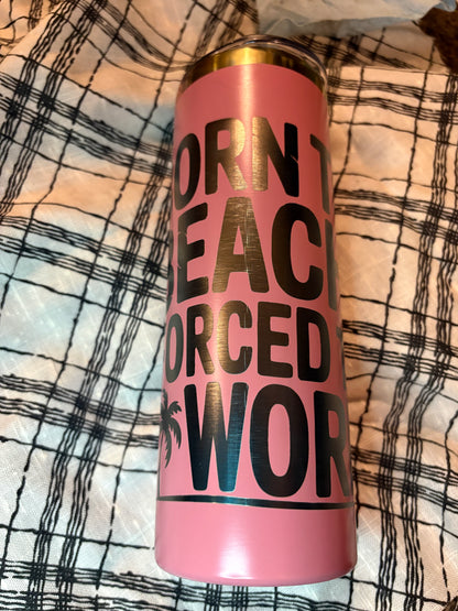 Read. Sip. Repeat: Laser Engraved Steel Tumblers