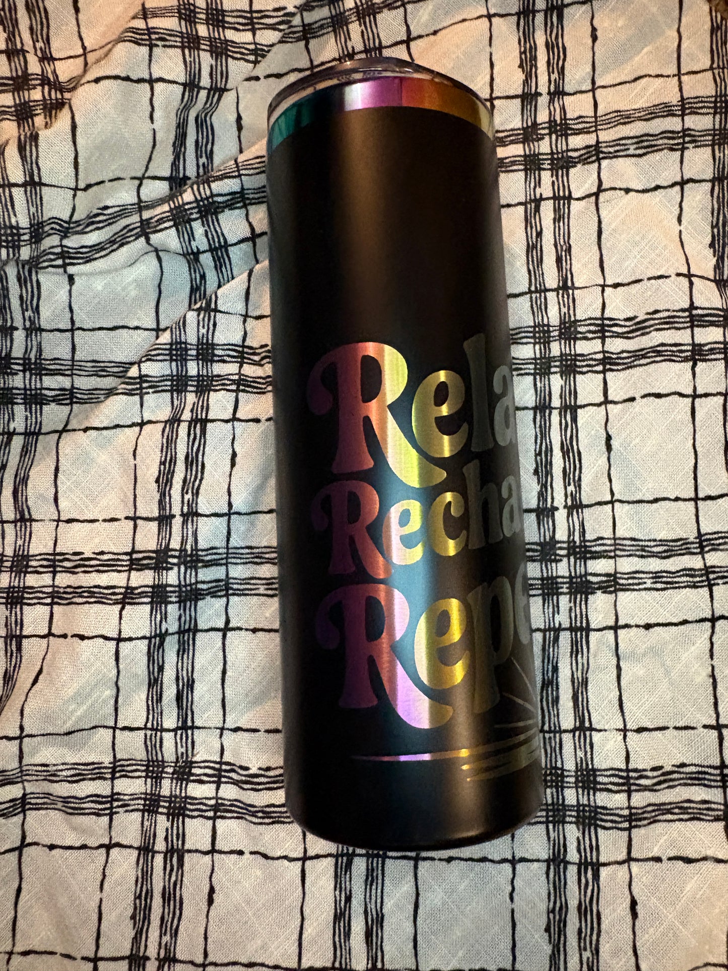 Read. Sip. Repeat: Laser Engraved Steel Tumblers