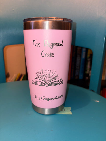 Read. Sip. Repeat: Laser Engraved Steel Tumblers