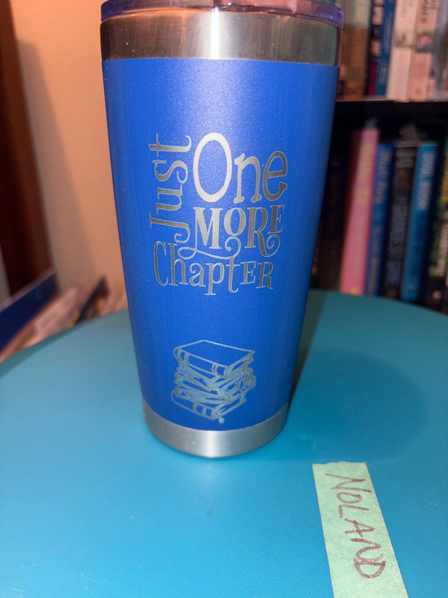 Read. Sip. Repeat: Laser Engraved Steel Tumblers